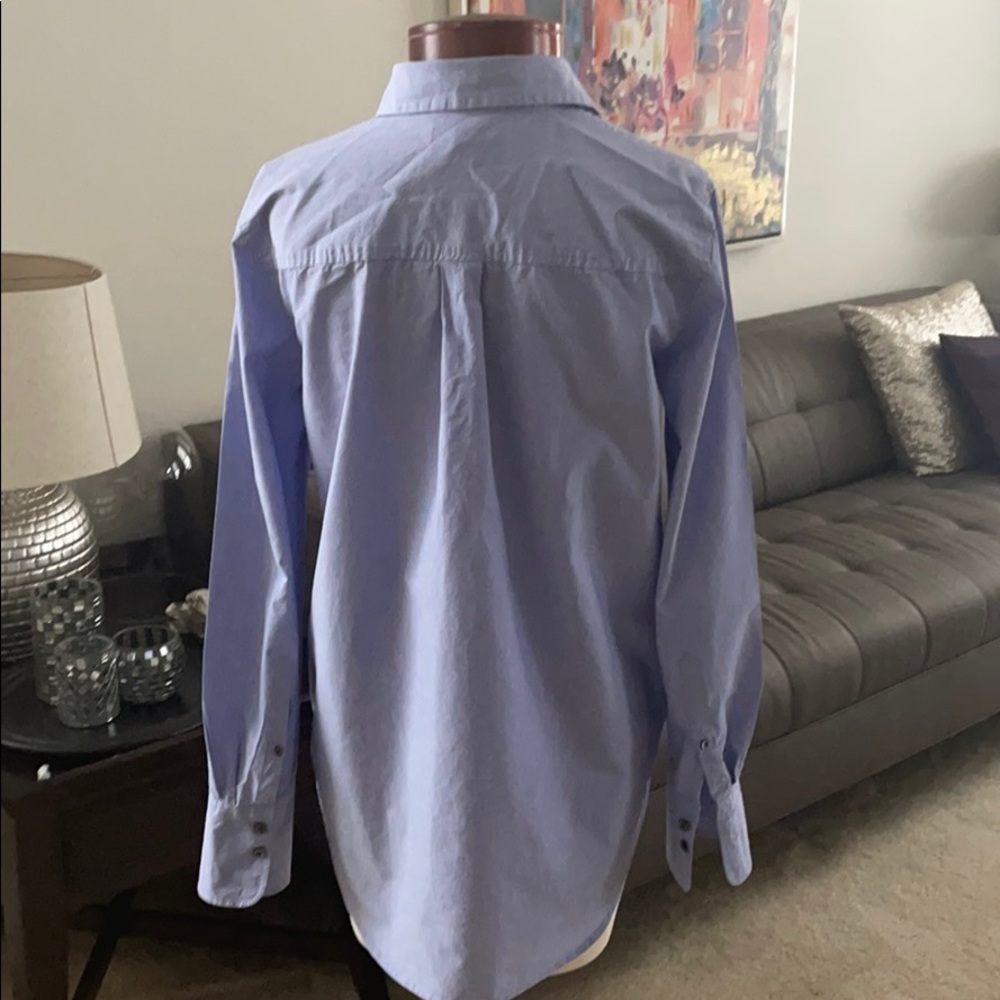 J. Crew Button Down Blue Shirt - Picture 5 of 6